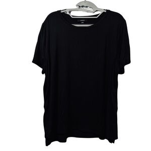 NWT - Alfani's Women CrewNeck T-shirt - Black - L